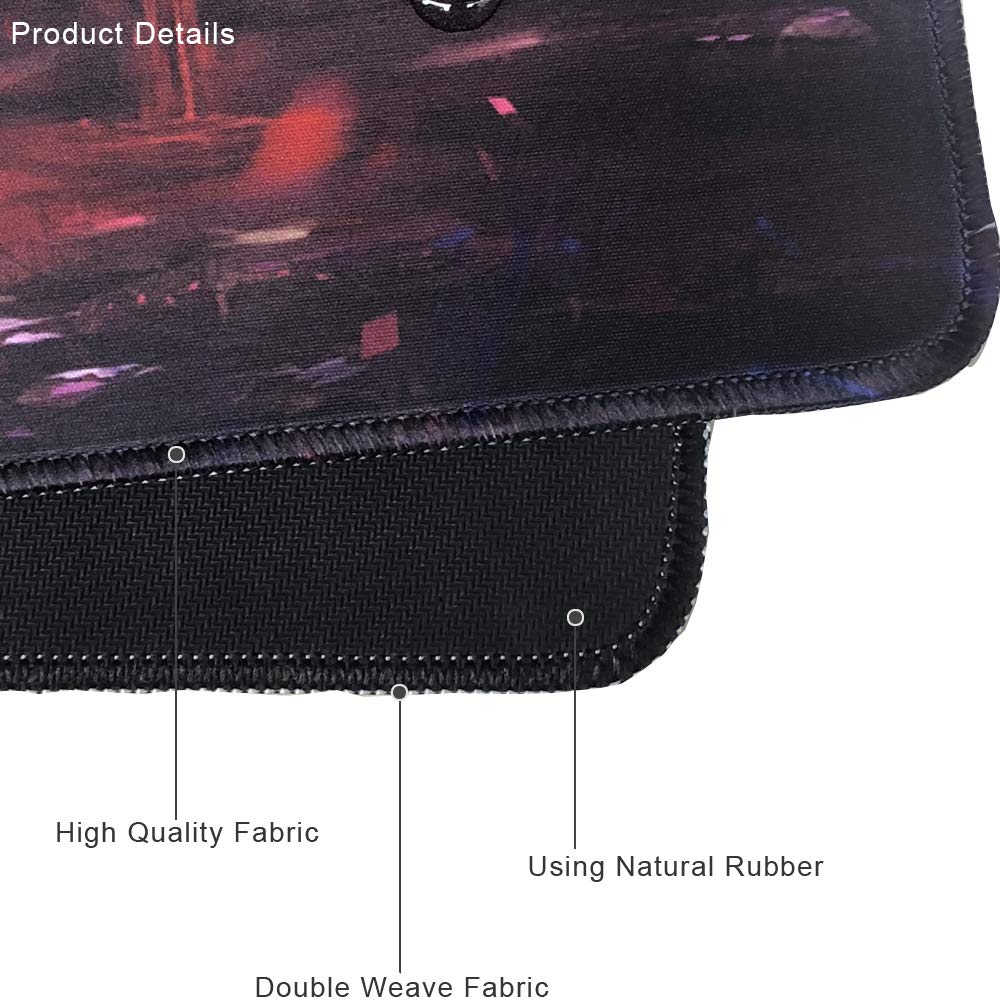 XXL Professional Large Mouse Pad & Computer Game Mouse Mat (35.4x15.7x0.1IN, Map) (90 * 40 Map) - Flex Gamingproduct_type