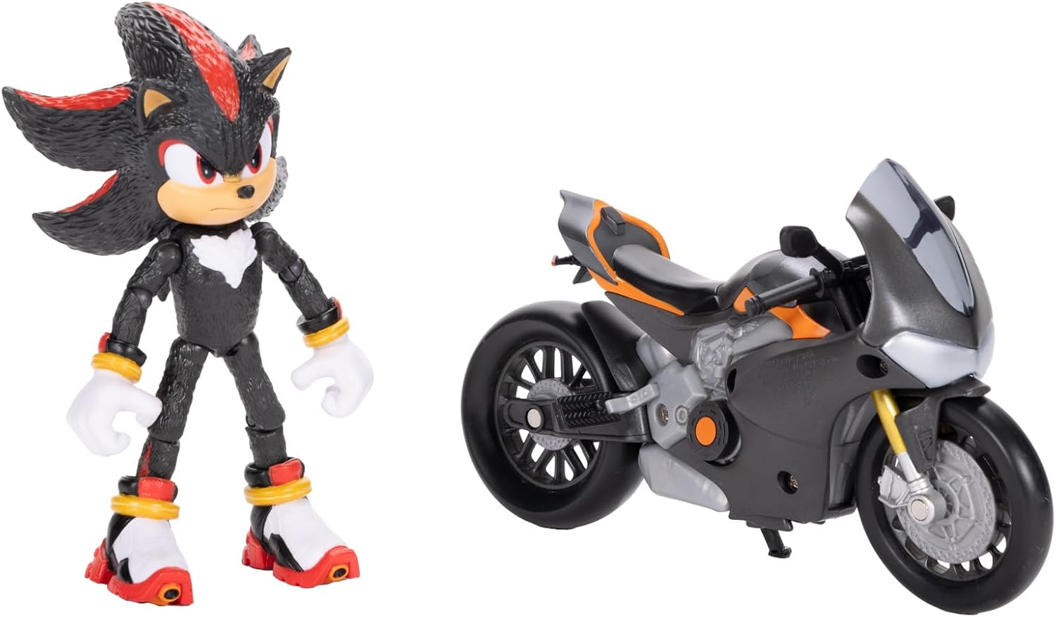 Sonic 3 Movie - 5" Figure w/Vehicle (Motorcycle)