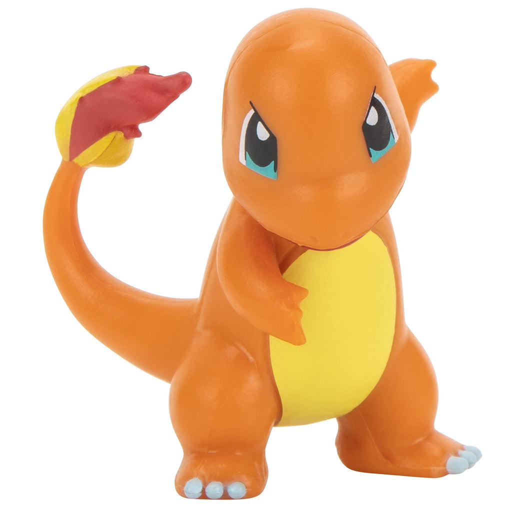 Pokémon Fire and Water Battle Pack - Includes 4.5 Inch Flame Action Charizard and 2" Squirtle Action Figures - Amazon Exclsuive