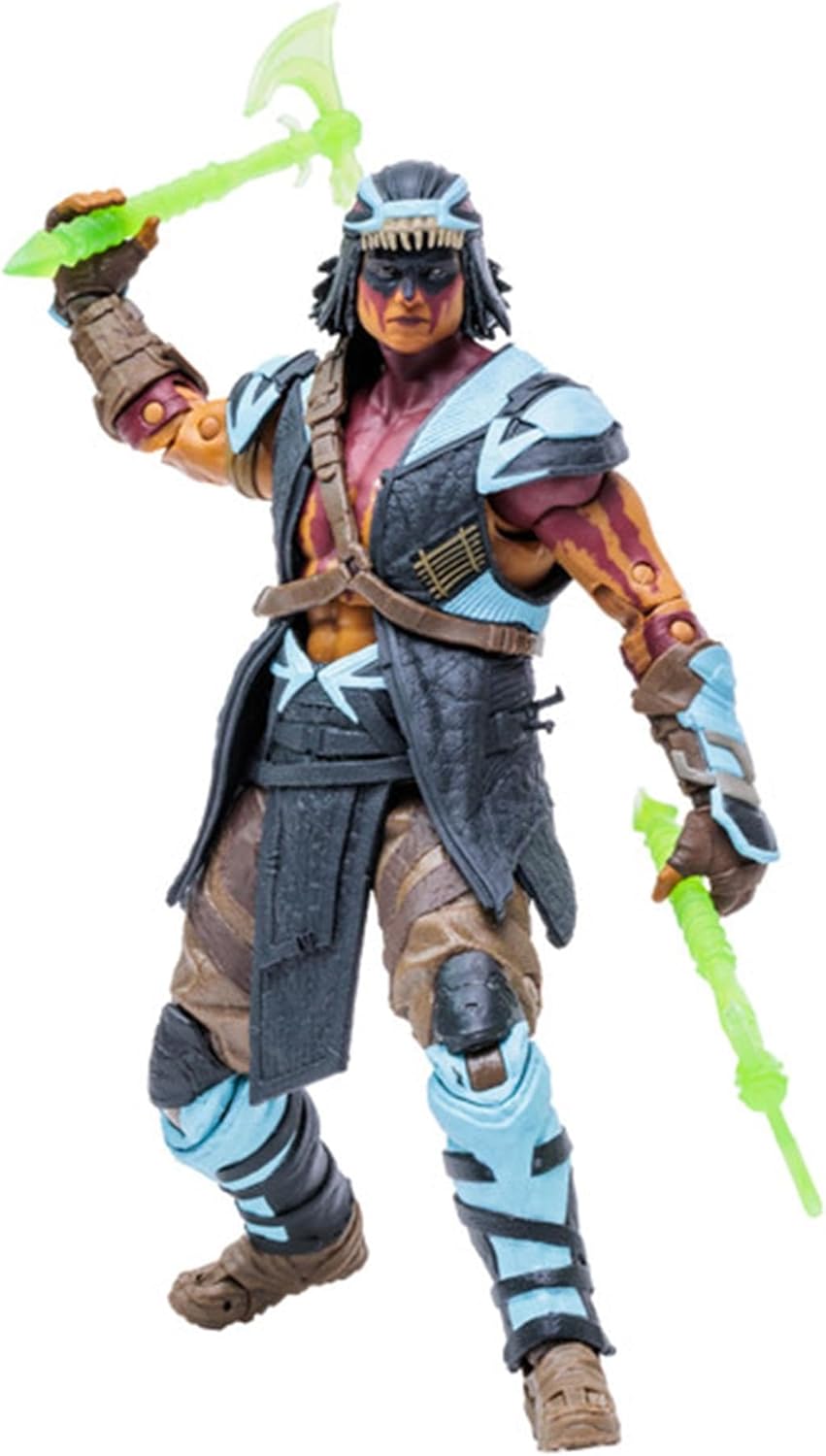 McFarlane - Mortal Kombat 7" Figures Wave 9 - Nightwolf | Mortal Kombat 7 Inch Action Figure Wave 9 - Nightwolf