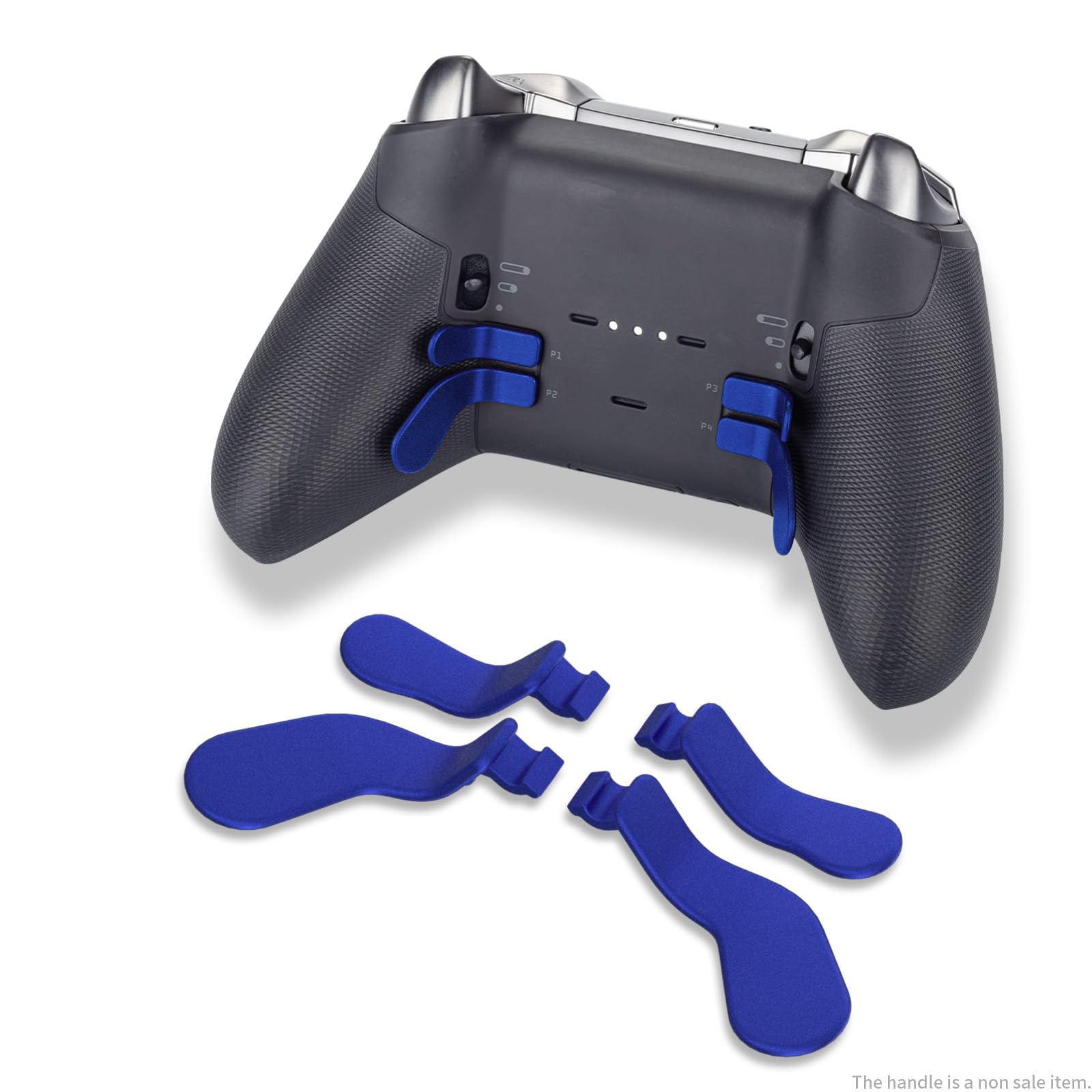 CHARM FOCUS 16-in-1 Metal Thumbsticks Replacement Kits for Xbox Elite Series 2, Xbox Elite 2 Controller Accessories, Includes Magnetic Joysticks, Paddles, Silicone Caps, D-Pads, 1 Tool (Volcano Red) - Flex Gamingproduct_type