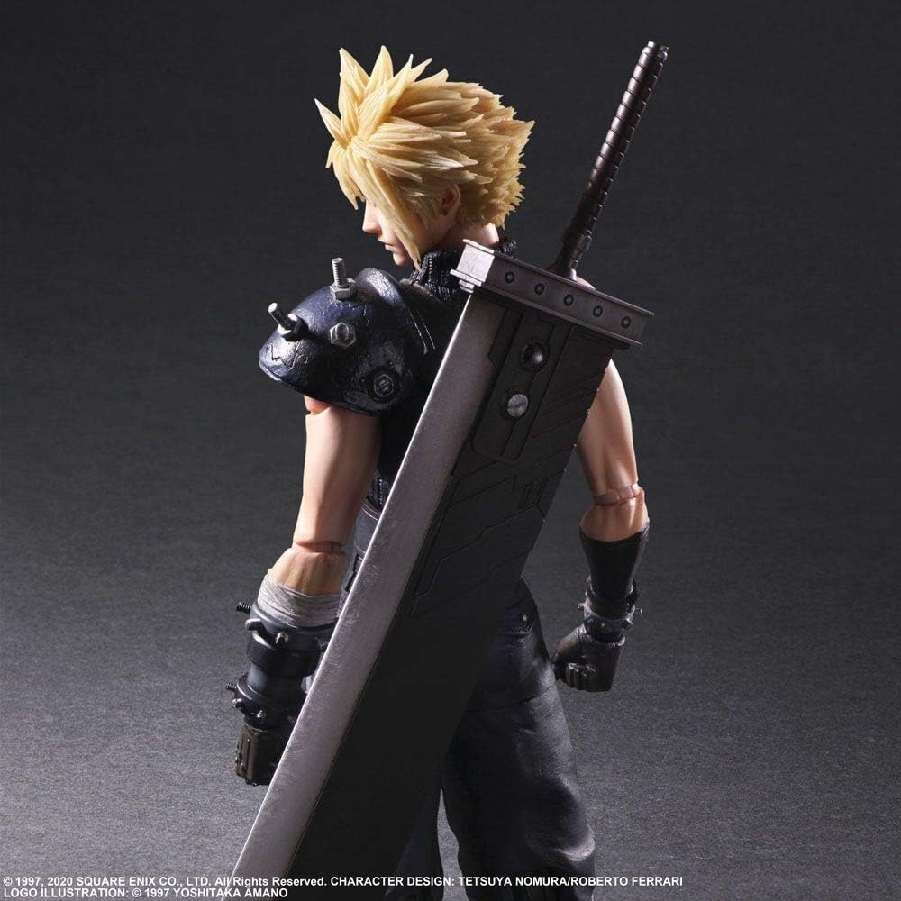 Cloud Strife Play Arts Kai Figure – Capture the Essence of Final Fantasy VII Remake - Flex Gamingproduct_type