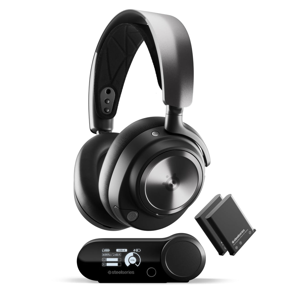 SteelSeries Arctis Nova Pro Wireless Gaming Headset – 2 Colors & 4 Styles