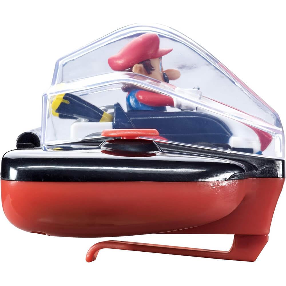 Carrera RC Nintendo Mario Kart 2.4 GHz Mini Collectible Radio Remote Control Toy Car Vehicle - Peach | Official Licensed Mario Miniature Collectible Toy RC Car for Kids 6+, Ready To Run, Rechargeable Battery, Radio RC Racing