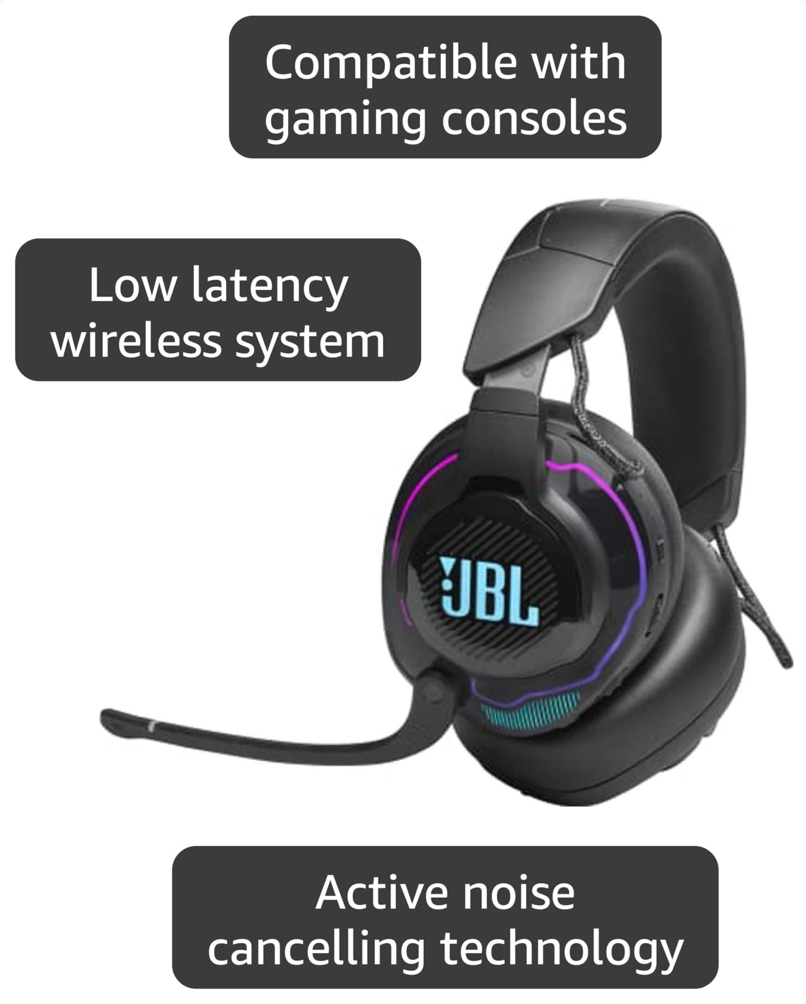 JBL Quantum Wireless Gaming Headset – 4 Styles