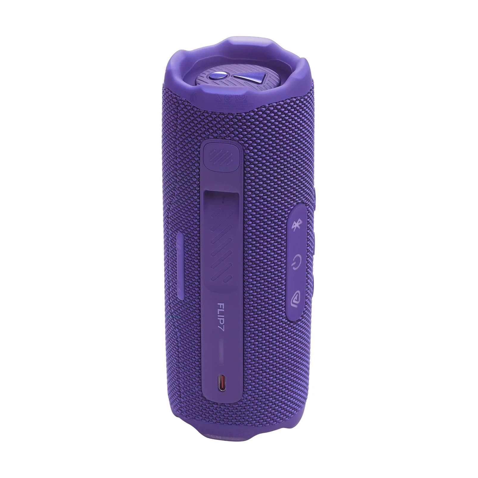 JBL Flip 7 Portable Bluetooth Speaker, IP68 Waterproof, Dustproof, Drop-Proof, PushLock System, AI Sound Boost, 16H Battery, Megen Hardshel Protection Case (Blue)