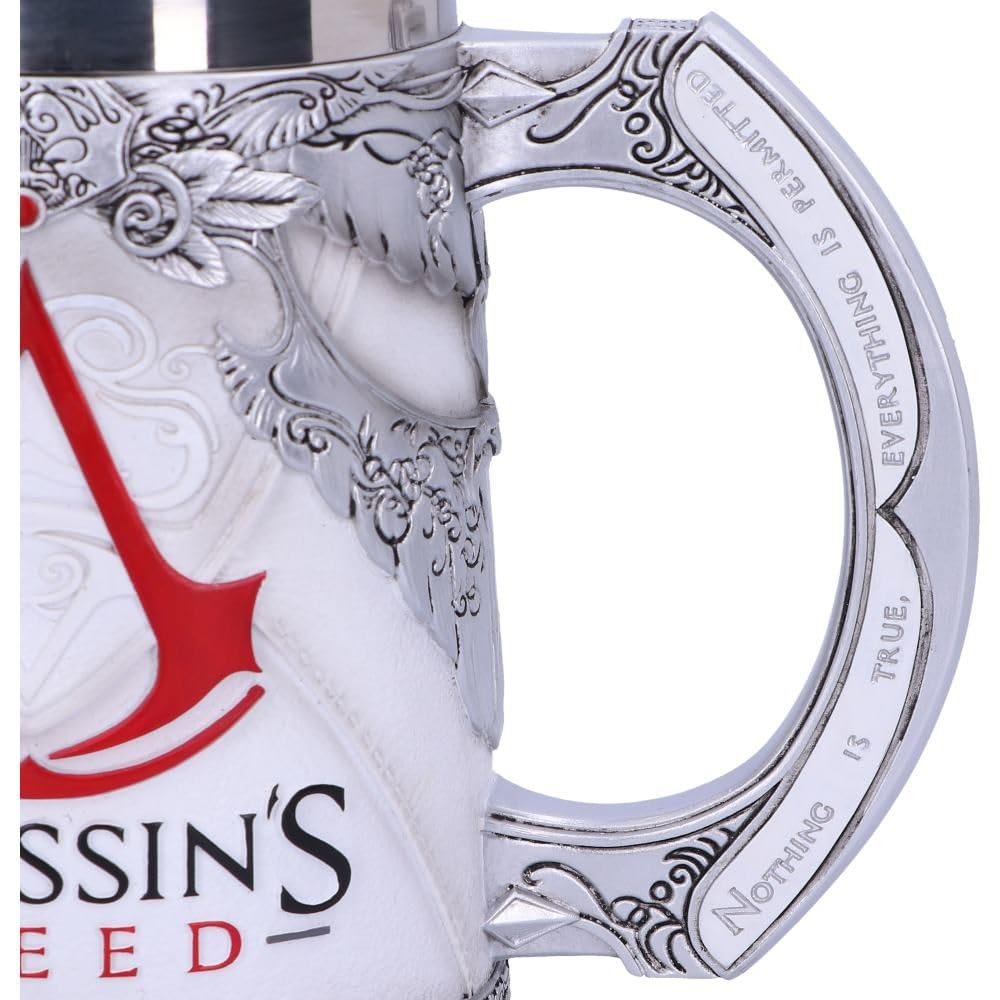 Nemesis Now Assassin's Creed Tankard – Hand-Painted Resin, 600ml – 2 Styles