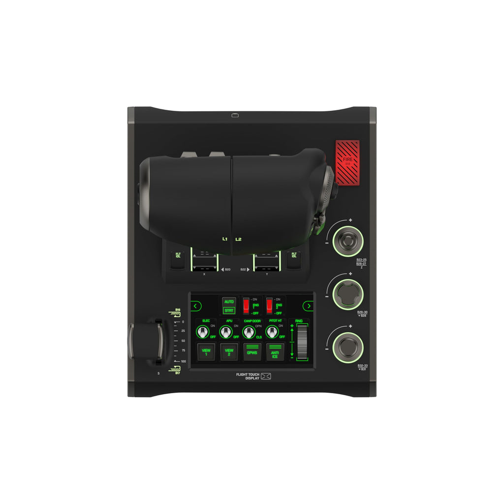 Turtle Beach VelocityOne Flight Universal Control System - Xbox Series X & Xbox Series S, Xbox One & Windows 10 & 11 PCs with Yoke Handle, Throttle Quadrant, Trim Wheel & Rudder Controls | Xbox Series X|S, Xbox One, Windows PC, Complete Controls, Yoke Han - Flex Gamingproduct_type
