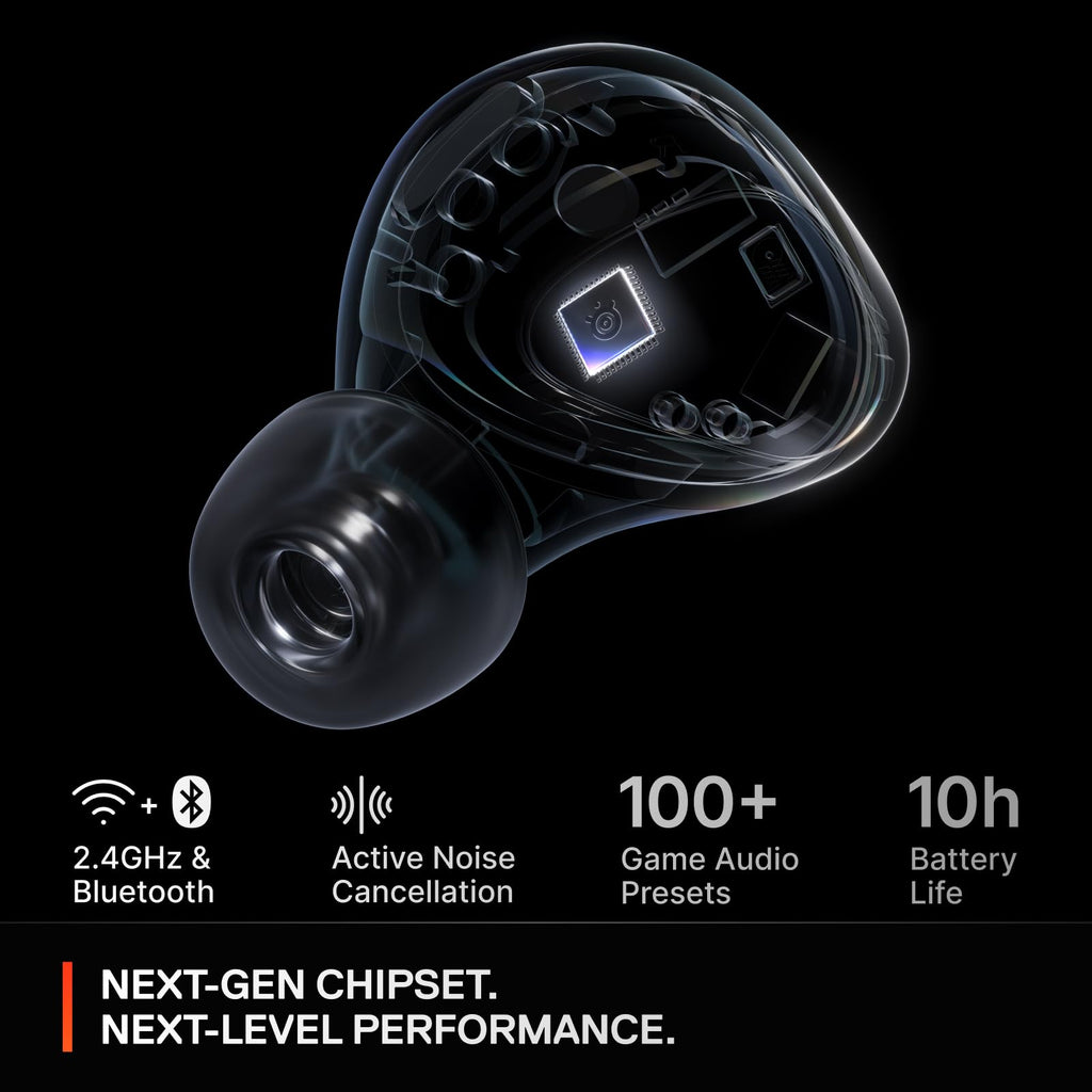 SteelSeries Arctis GameBuds Wireless Gaming Earbuds – 2 Platforms & 2 Colors