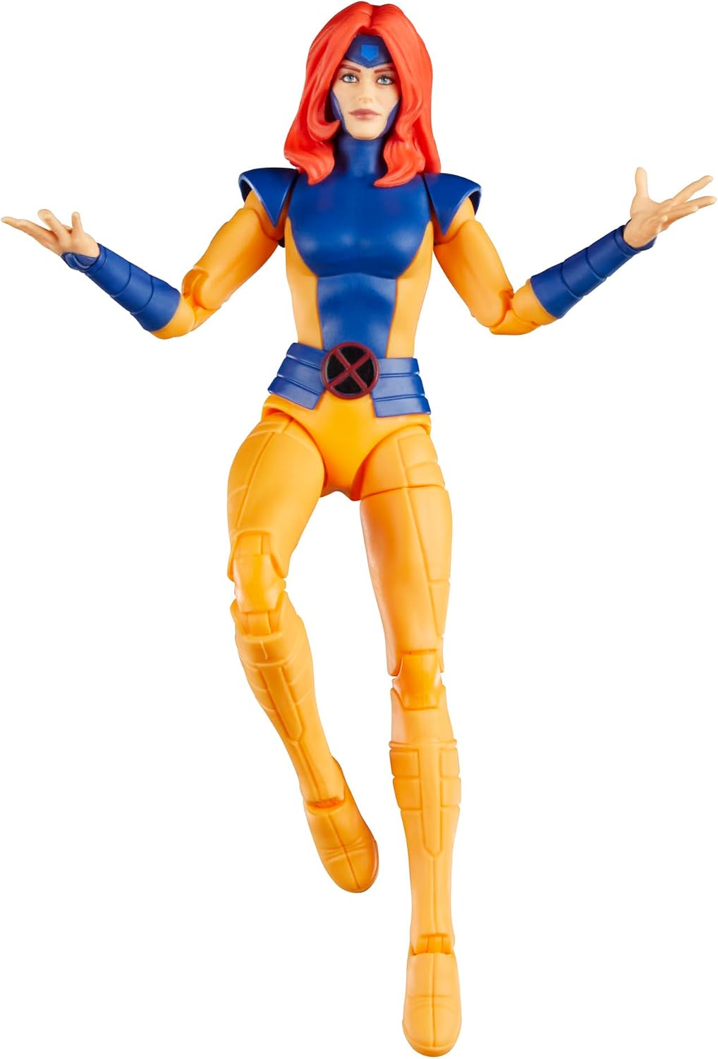 Marvel Legends Series Jean Grey, X-Men ‘97 Collectible 6-Inch Action Figure | Marvel Legends Retro 6 Inch Action Figure X-Men '97 Wave 2 - Jean Grey