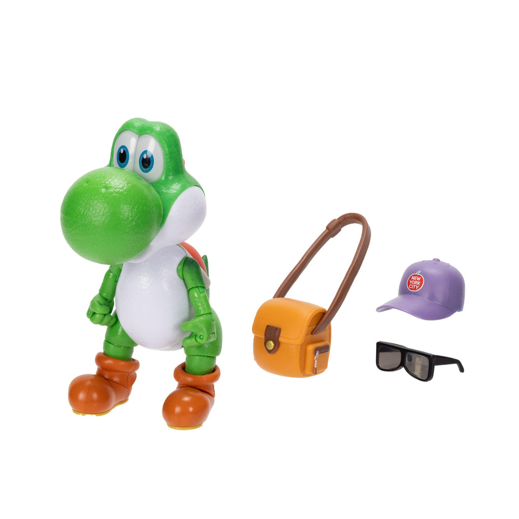 The Super Mario Galaxy Movie 5” Action Figures Series 1 – Bowser Jr. Figure with Paint Brush Accessory - Premium Details and 17 Points of Articulation