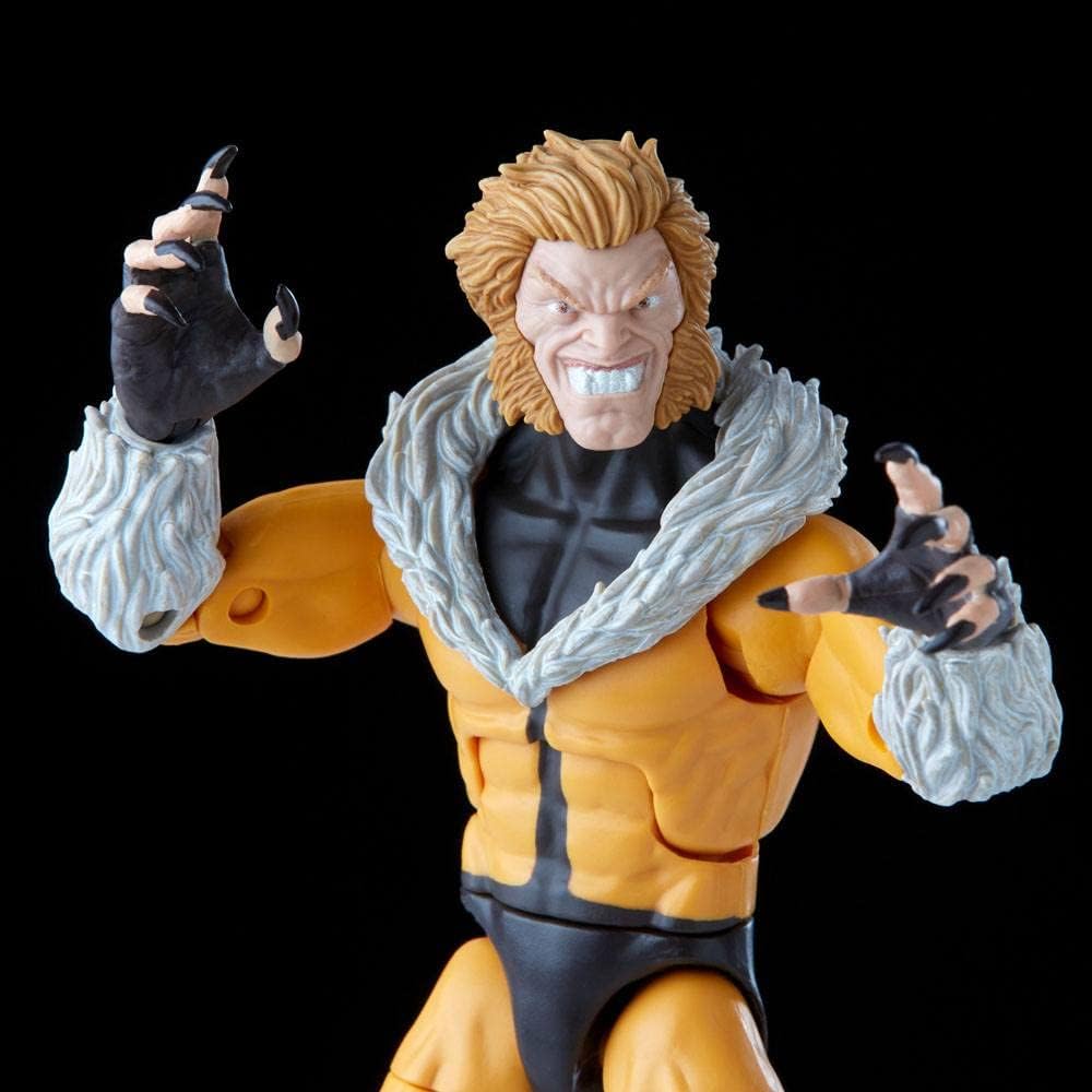 Marvel Legends Series X-Men Sabretooth Action Figure – 6"