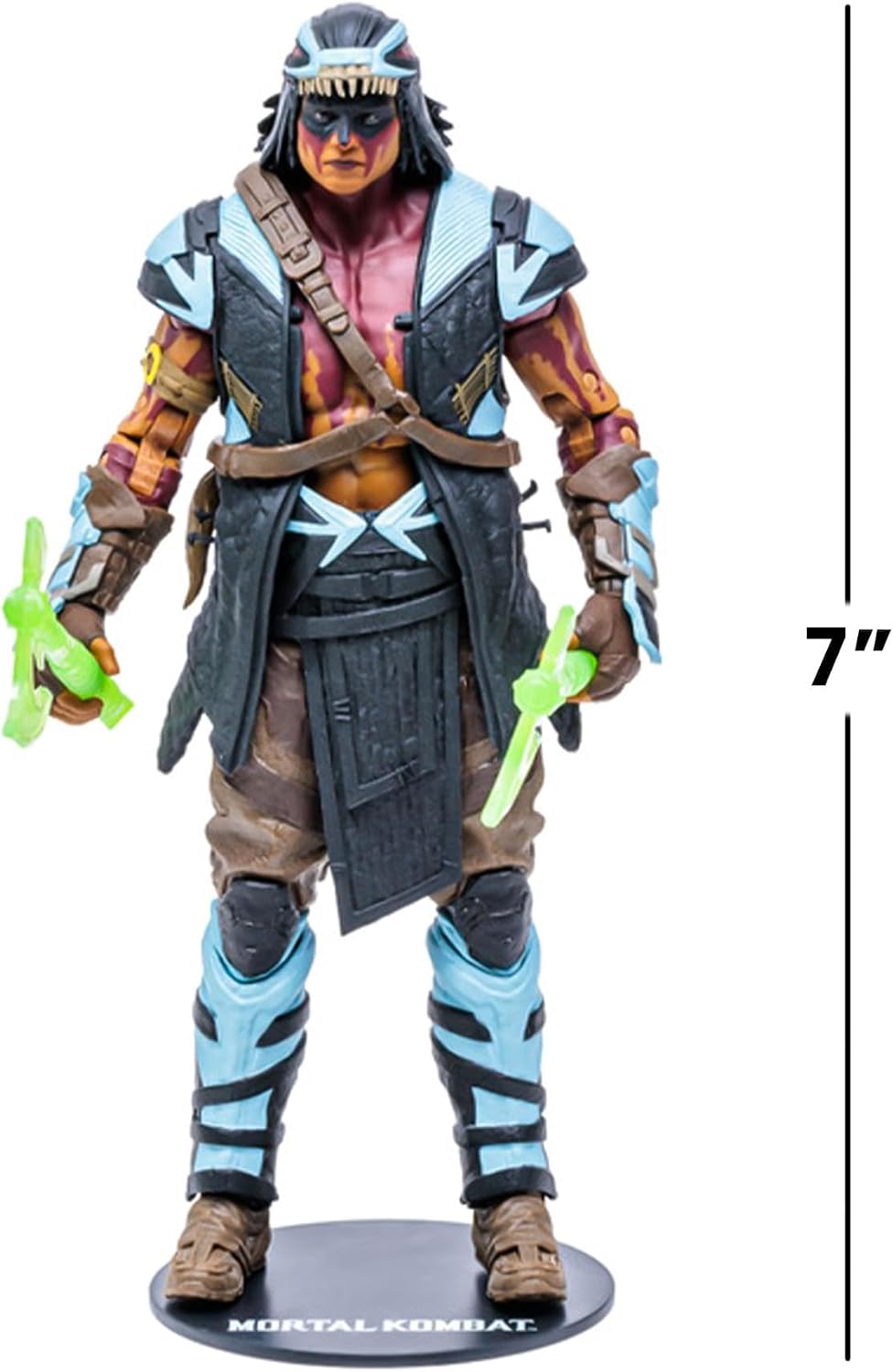 McFarlane - Mortal Kombat 7" Figures Wave 9 - Nightwolf | Mortal Kombat 7 Inch Action Figure Wave 9 - Nightwolf