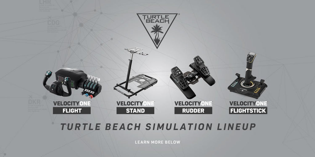 Turtle Beach VelocityOne Flight Universal Control System - Xbox Series X & Xbox Series S, Xbox One & Windows 10 & 11 PCs with Yoke Handle, Throttle Quadrant, Trim Wheel & Rudder Controls | Xbox Series X|S, Xbox One, Windows PC, Complete Controls, Yoke Han - Flex Gamingproduct_type
