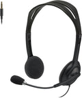 Logitech H111 Stereo Headset – Black