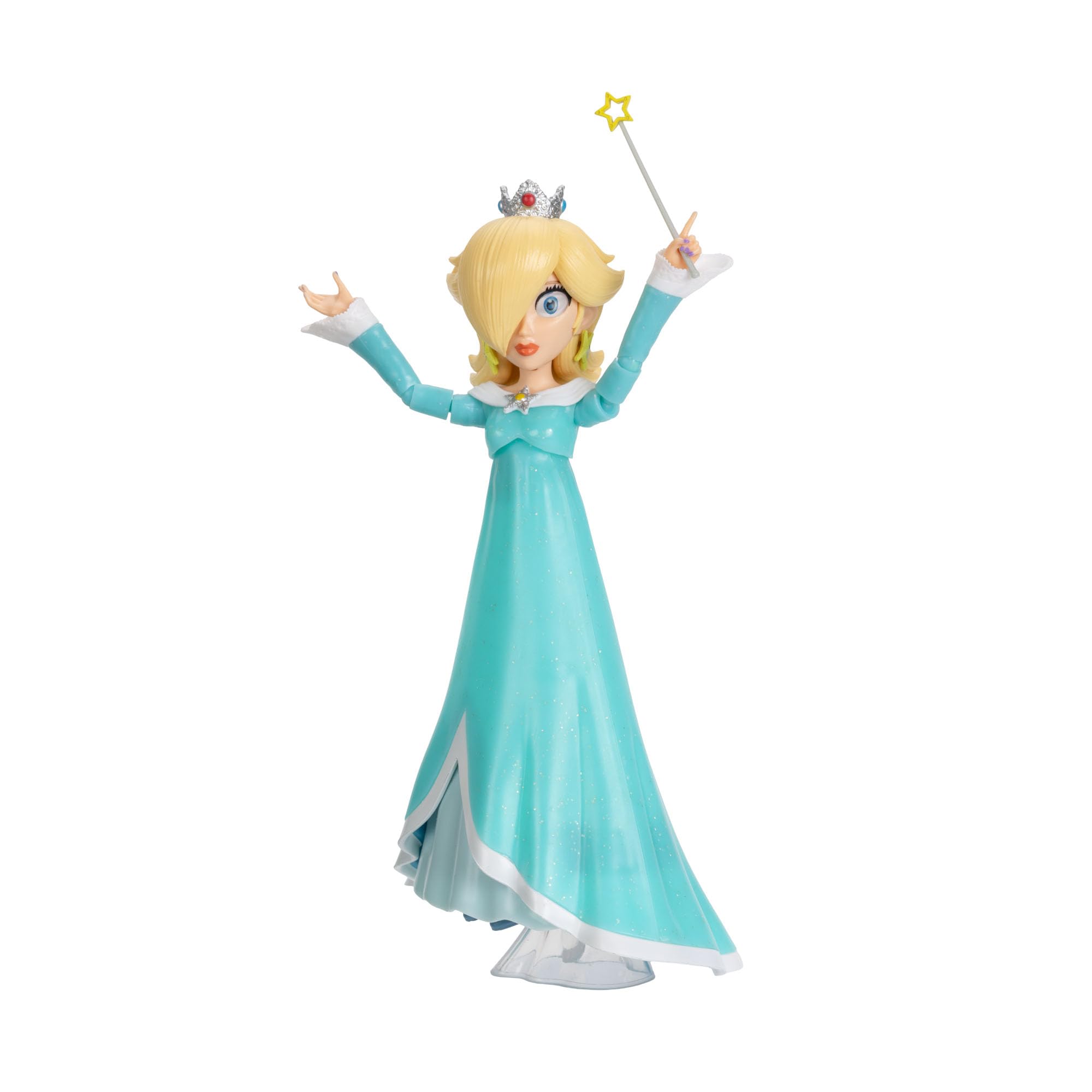 The Super Mario Galaxy Movie 5” Action Figures Series 1 – Bowser Jr. Figure with Paint Brush Accessory - Premium Details and 17 Points of Articulation