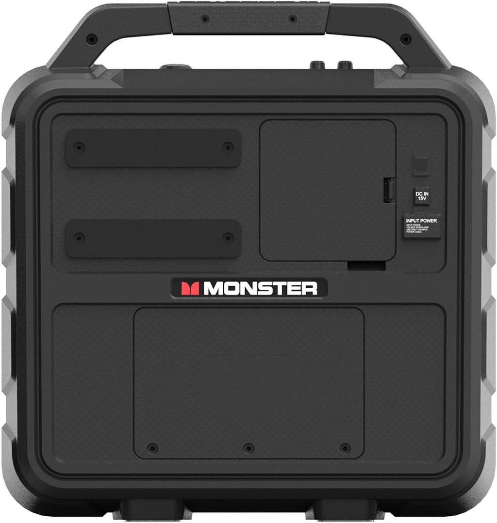 Monster Vision 2 | Portable Entertainment System with 15.6" 1080p Display & 60W Speakers | up to 25 Hours of Playtime | Dual HDMI Ports | Includes USB-C to HDMI Cable | ATSC Tuner for Portable TV use - Flex Gamingproduct_type