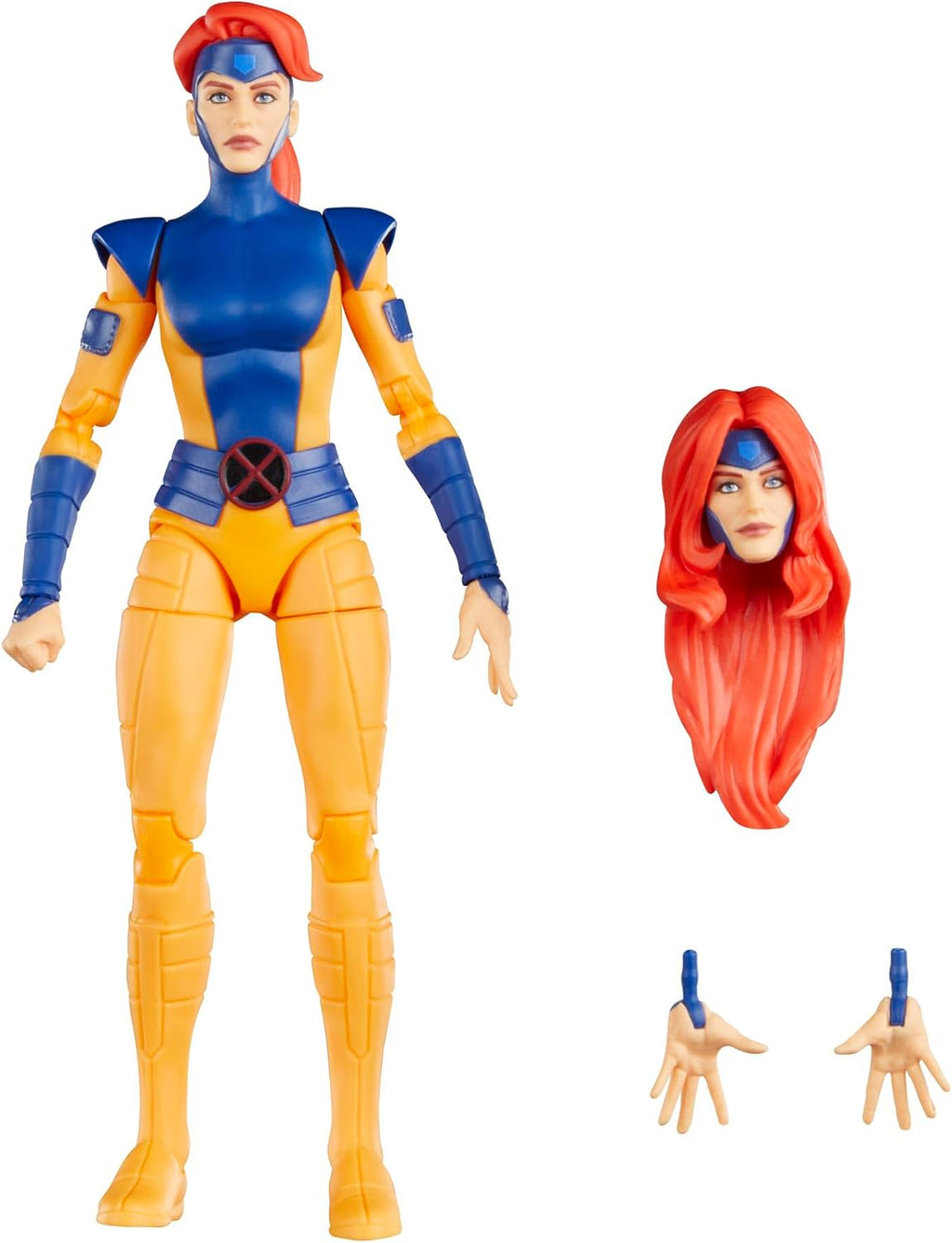 Marvel Legends Series Jean Grey, X-Men ‘97 Collectible 6-Inch Action Figure | Marvel Legends Retro 6 Inch Action Figure X-Men '97 Wave 2 - Jean Grey