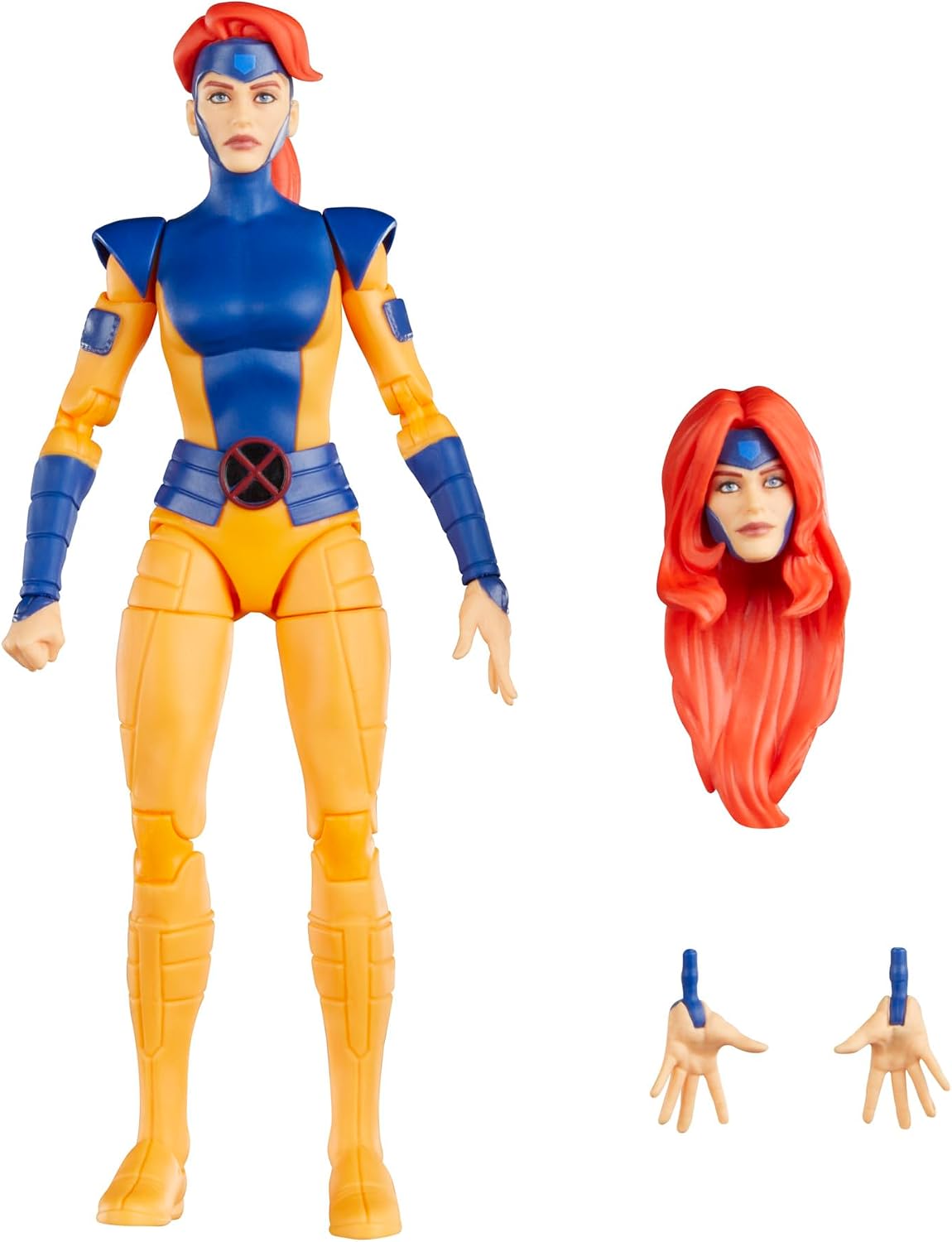 Marvel Legends Series Jean Grey, X-Men ‘97 Collectible 6-Inch Action Figure | Marvel Legends Retro 6 Inch Action Figure X-Men '97 Wave 2 - Jean Grey