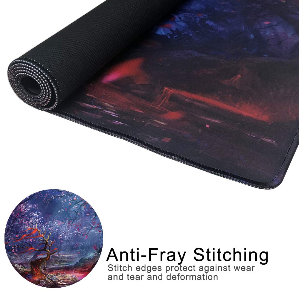 XXL Professional Large Mouse Pad & Computer Game Mouse Mat (35.4x15.7x0.1IN, Map) (90 * 40 Map) - Flex Gamingproduct_type