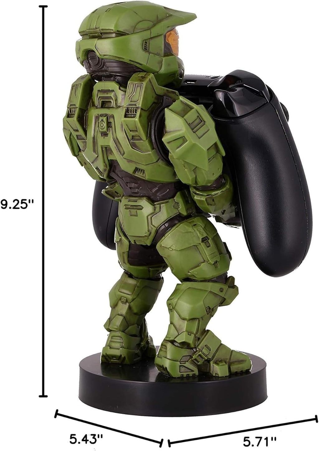 Exquisite Gaming: Halo: Master Chief - Mobile Phone & Gaming Controller Holder, Device Stand, Cable Guys, Xbox Licensed Figure, Green