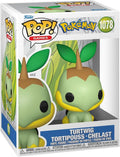 Funko POP! Games: Pokemon - Turtwig | Official Video Games Merch - Collectable Vinyl Figurine for Shelf Display - Birthday Gift Idea for Fans and Collectors