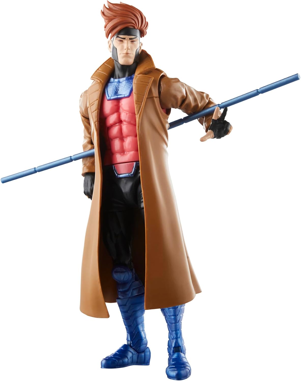 Marvel Legends Series Gambit, X-Men ‘97 Collectible 6-Inch Action Figures | Marvel Legends Retro 6 Inch Action Figure X-Men '97 Wave 1 - Gambit Reissue