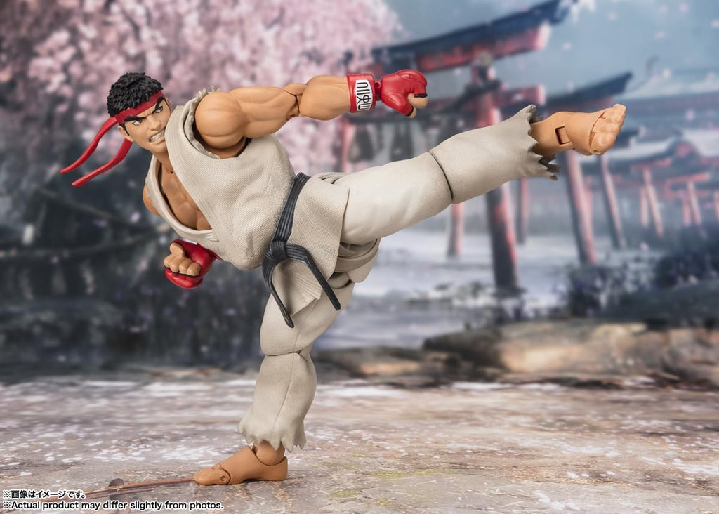 TAMASHII NATIONS - Street Fighter - Ryu - Outfit 2 (Classic Outfit), Bandai Spirits S.H.Figuarts Action Figure