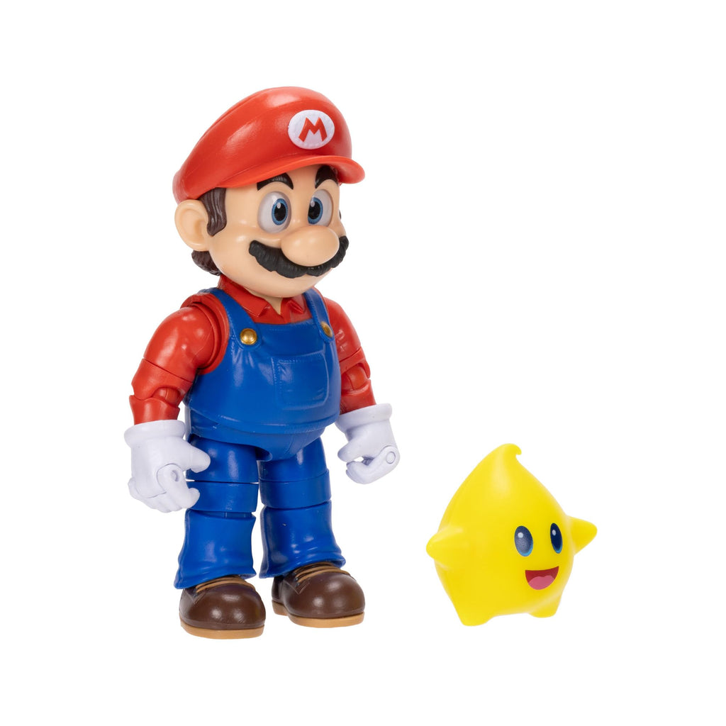 The Super Mario Galaxy Movie 5” Action Figures Series 1 – Bowser Jr. Figure with Paint Brush Accessory - Premium Details and 17 Points of Articulation