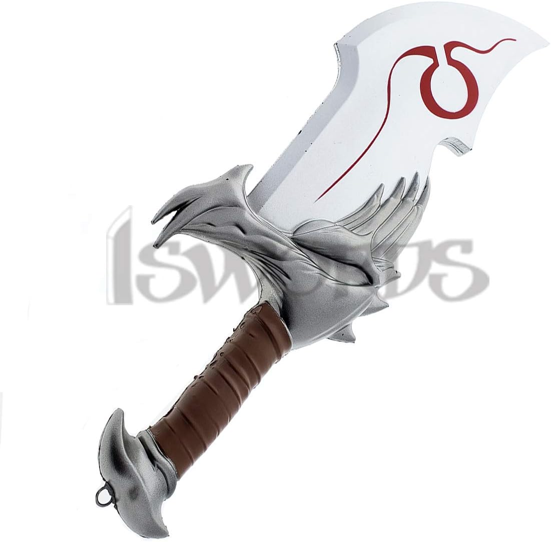 God of war: Kratos Blades of Chaos Foam 1:1 Scale Props Replica. Silver