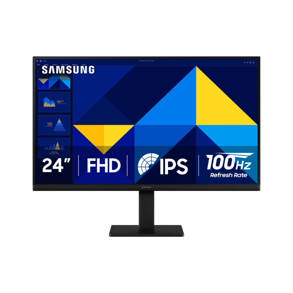 Samsung 24" (S30GD) Essential Monitor with IPS Panel and Tilt Only Stand, 100Hz Refresh Rate, Ergonomic Design, Advanced Eye Care, Game Mode, LS24D304GANXZA - Flex Gamingproduct_type