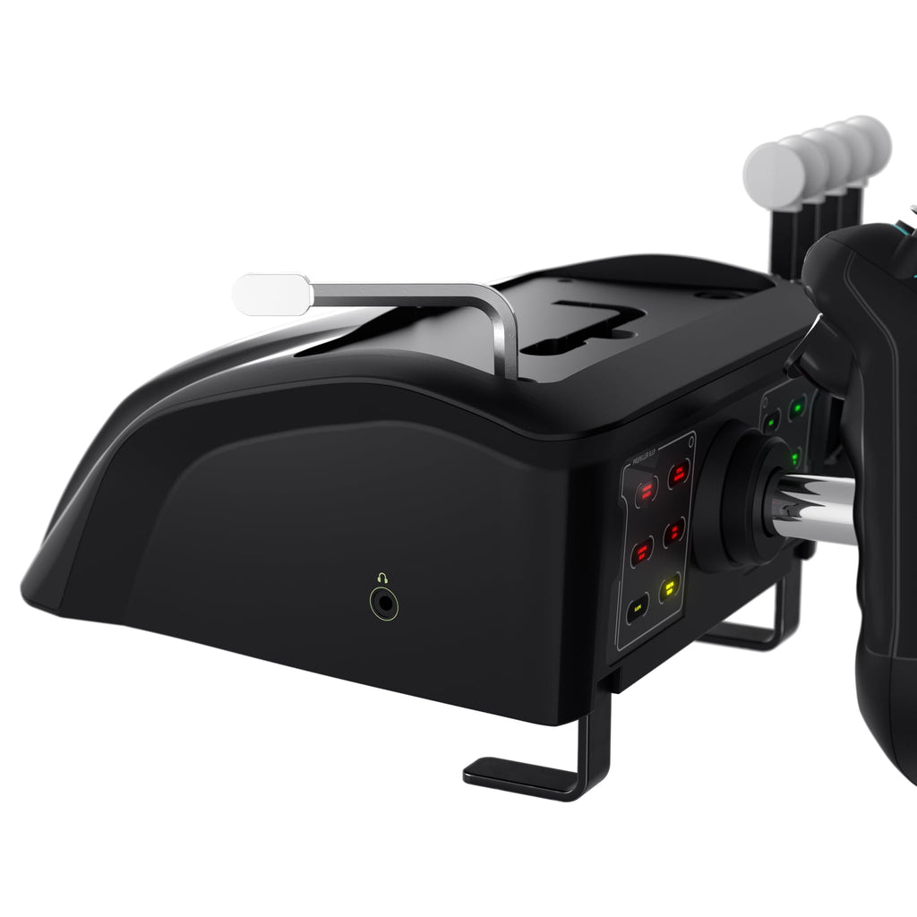 Turtle Beach VelocityOne Flight Universal Control System - Xbox Series X & Xbox Series S, Xbox One & Windows 10 & 11 PCs with Yoke Handle, Throttle Quadrant, Trim Wheel & Rudder Controls | Xbox Series X|S, Xbox One, Windows PC, Complete Controls, Yoke Han - Flex Gamingproduct_type