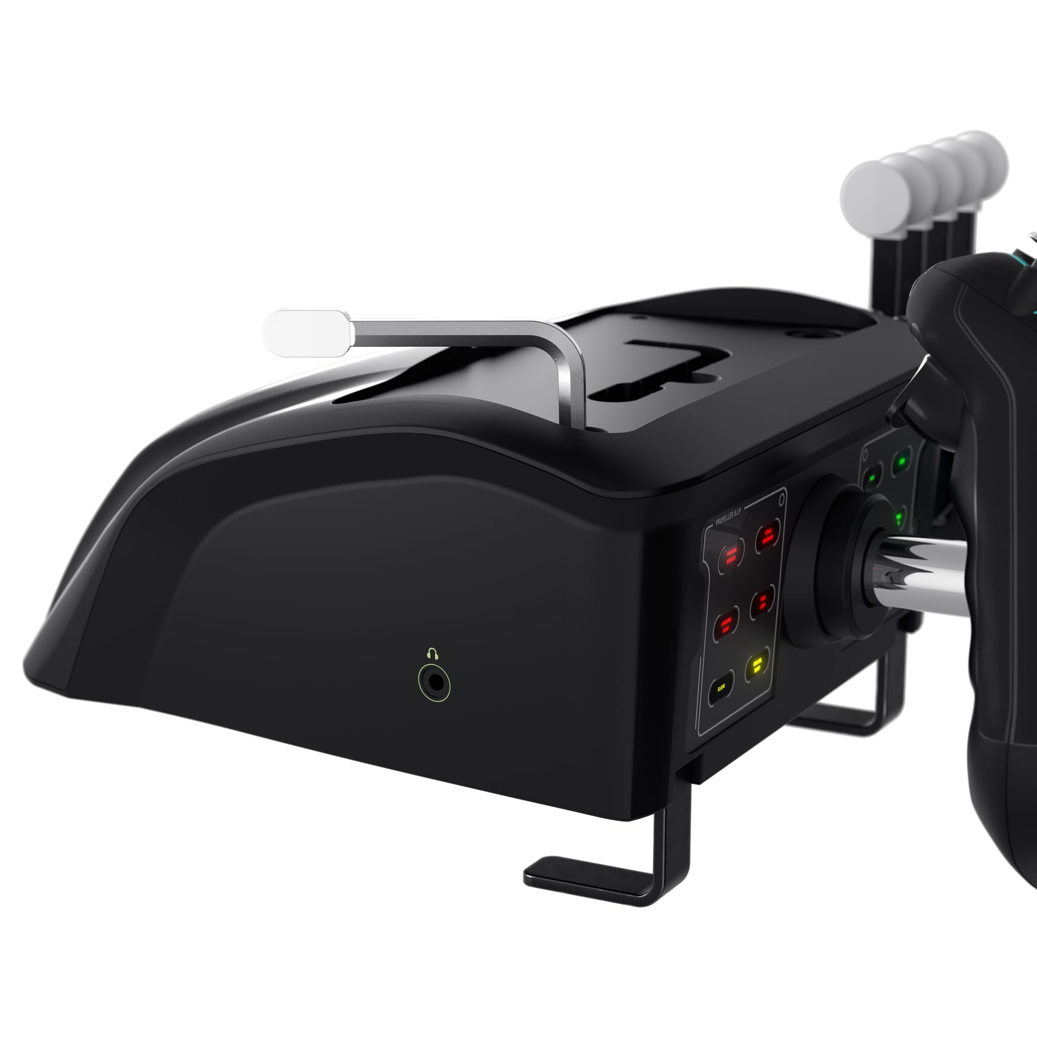 Turtle Beach VelocityOne Flight Universal Control System - Xbox Series X & Xbox Series S, Xbox One & Windows 10 & 11 PCs with Yoke Handle, Throttle Quadrant, Trim Wheel & Rudder Controls | Xbox Series X|S, Xbox One, Windows PC, Complete Controls, Yoke Han - Flex Gamingproduct_type
