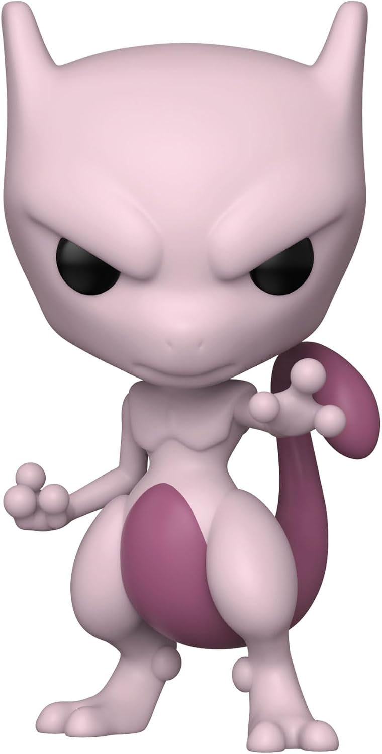 Funko POP! Games: Pokemon - Mewtwo | Official Merch - Collectable Vinyl Figurine for Shelf Display - Birthday Gift Idea for Fans and Collectors