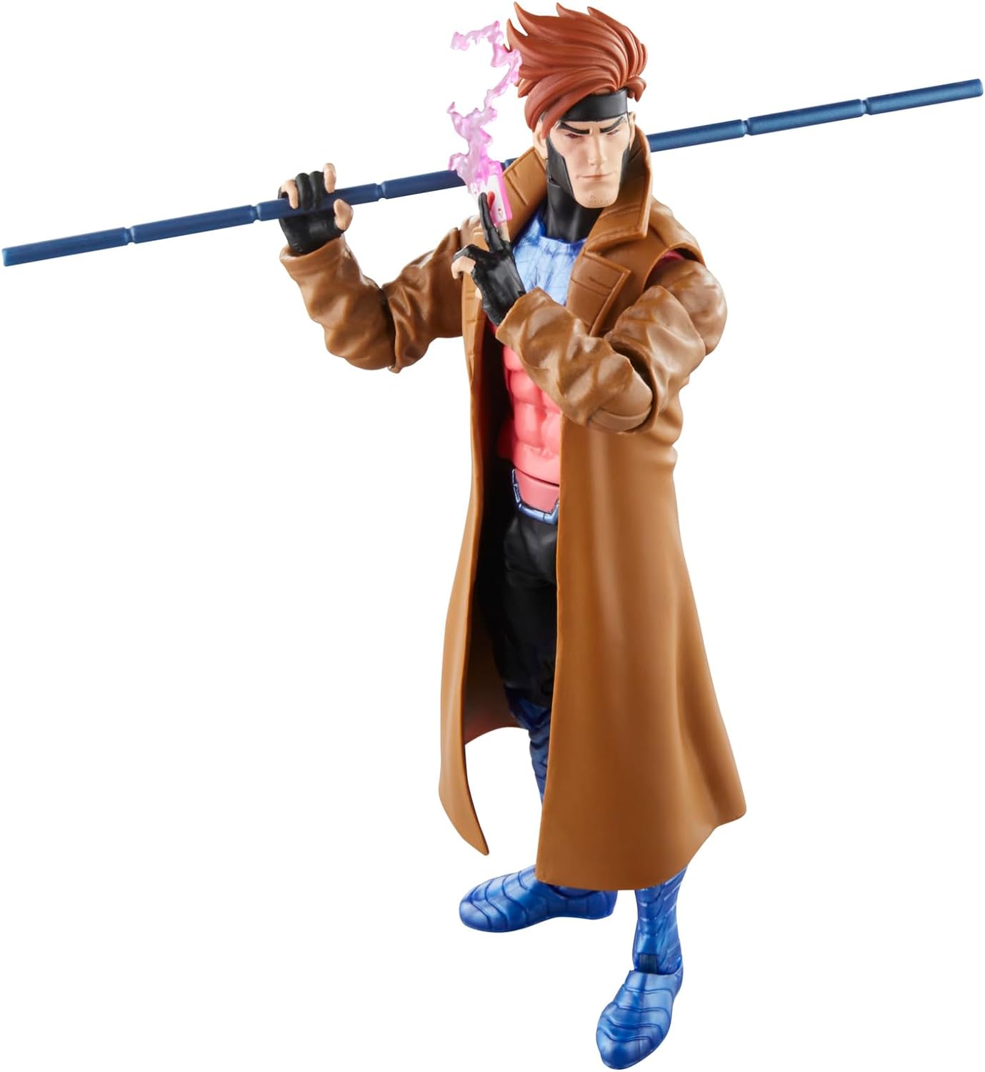 Marvel Legends Series Gambit, X-Men ‘97 Collectible 6-Inch Action Figures | Marvel Legends Retro 6 Inch Action Figure X-Men '97 Wave 1 - Gambit Reissue