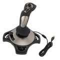 Masyrt Wired PC Flight Joystick with Vibration Function, Flight Simulator Control Stick with Throttle Control, Compatible with 7 8 10 11 for Computer, Laptop - Flex Gamingproduct_type