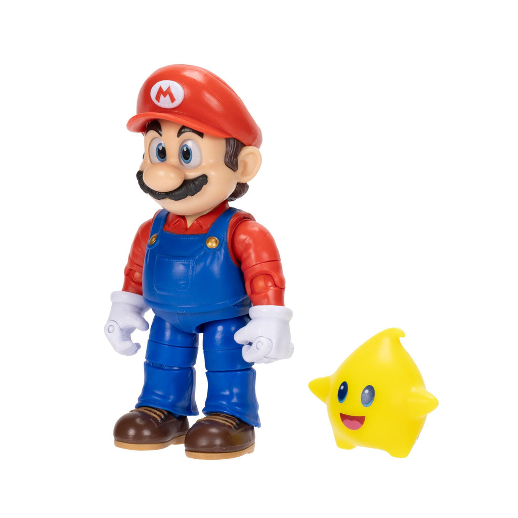 The Super Mario Galaxy Movie 5” Action Figures Series 1 – Bowser Jr. Figure with Paint Brush Accessory - Premium Details and 17 Points of Articulation