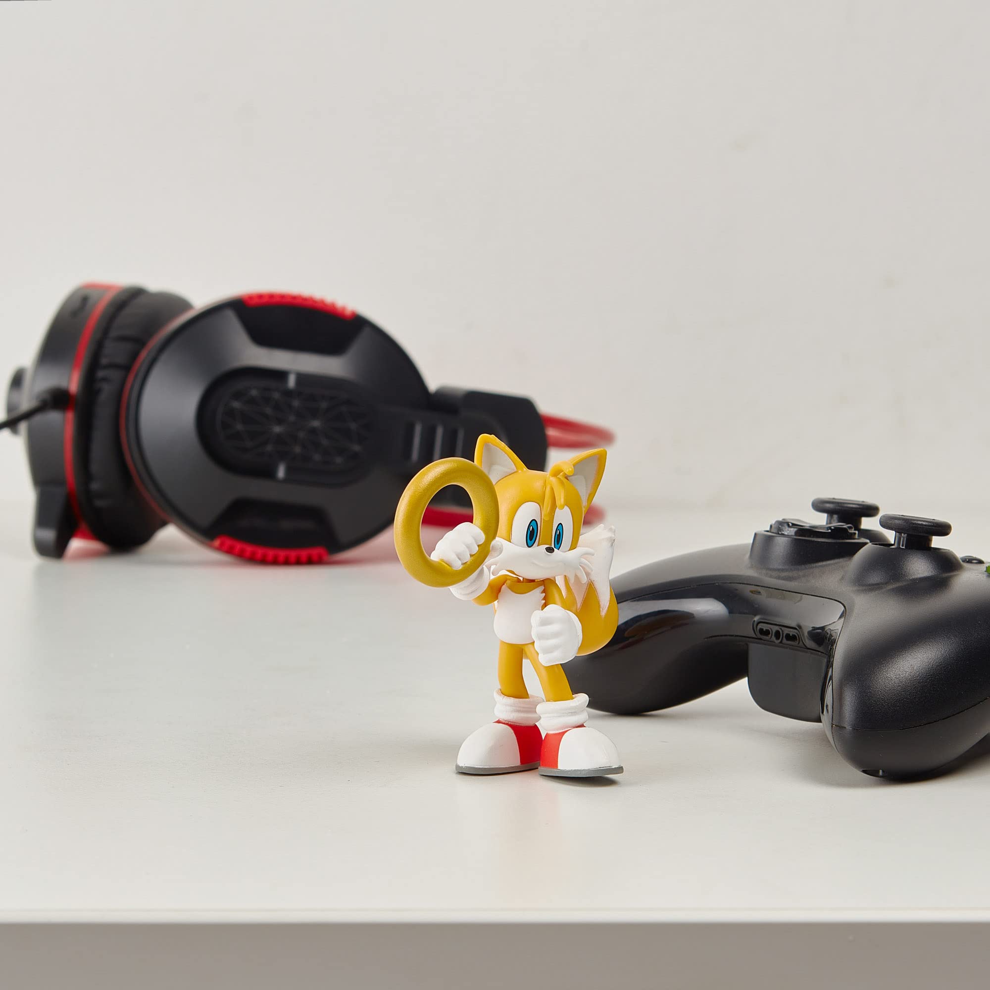 Sonic the Hedgehog Action Figure – 4" Articulated Collectible with Interchangeable Arms & Accessories - Flex Gamingproduct_type