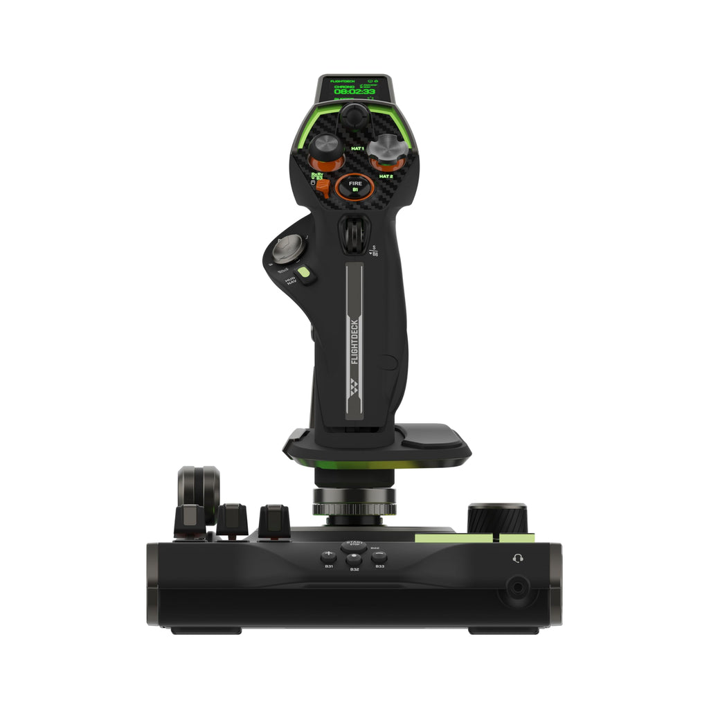 Turtle Beach VelocityOne Flight Universal Control System - Xbox Series X & Xbox Series S, Xbox One & Windows 10 & 11 PCs with Yoke Handle, Throttle Quadrant, Trim Wheel & Rudder Controls | Xbox Series X|S, Xbox One, Windows PC, Complete Controls, Yoke Han - Flex Gamingproduct_type