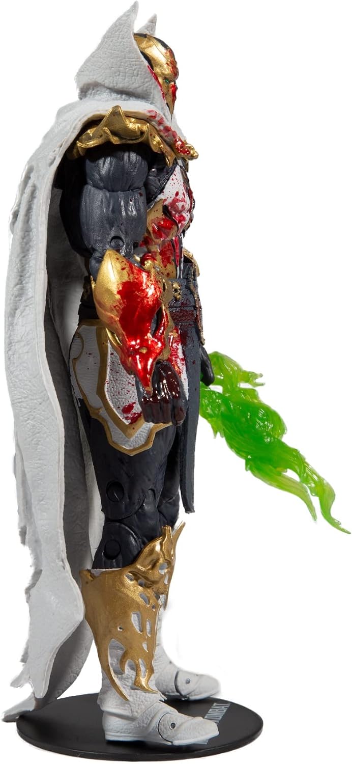 McFarlane Toys Mortal Kombat Malefik Spawn Bloody Disciple 7" Action Figure with Accessories | Mortal Kombat 7 Inch Action Figure Wave 3 - Bloody Malefik Spawn