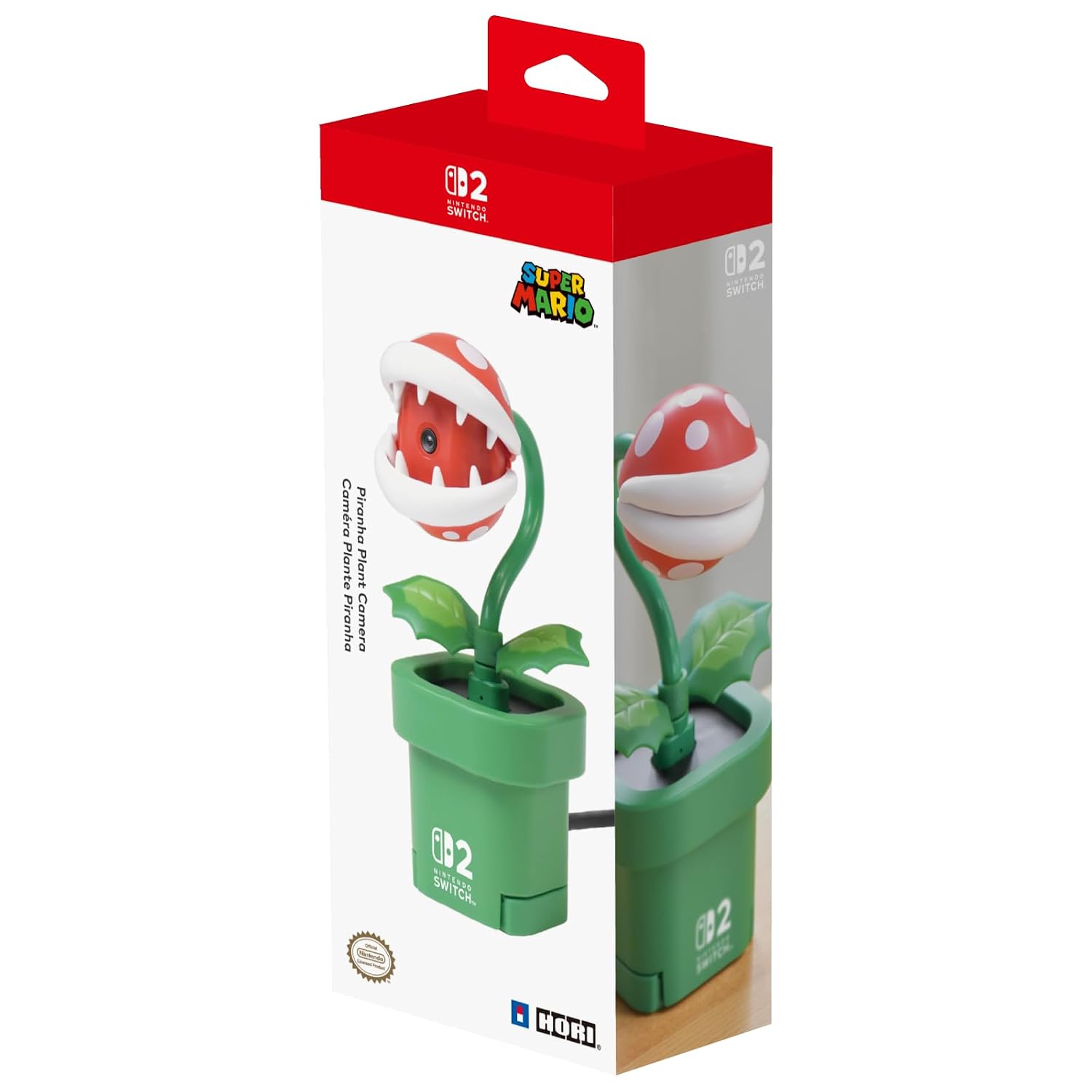 Hori Piranha Plant Camera for Nintendo Switch 2- Officially Licensed by Nintendo - Flex Gamingproduct_type