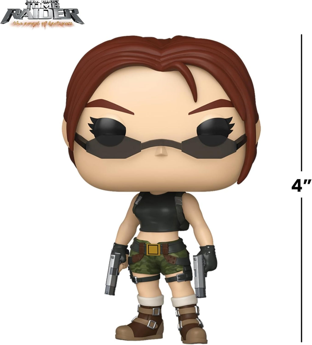Funko Pop! Games: Tomb Raider - Lara Croft - The Angel of Darkness - Collectable Vinyl Figure - Gift Idea - Official Merchandise - Toys for Kids & Adults - Video Games Fans - for Collectors & Display