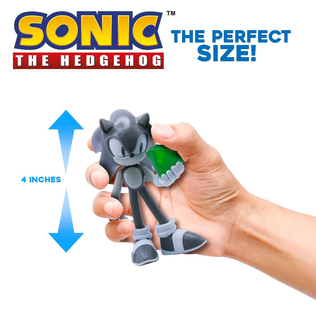 Sonic the Hedgehog Action Figure – 4" Articulated Collectible with Interchangeable Arms & Accessories - Flex Gamingproduct_type