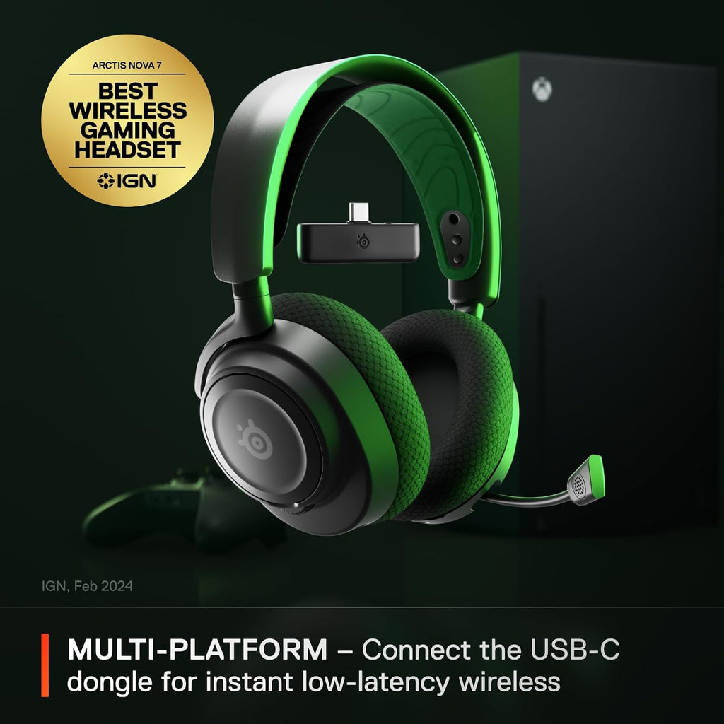 SteelSeries Arctis Nova 7X Wireless Gaming Headset – Black