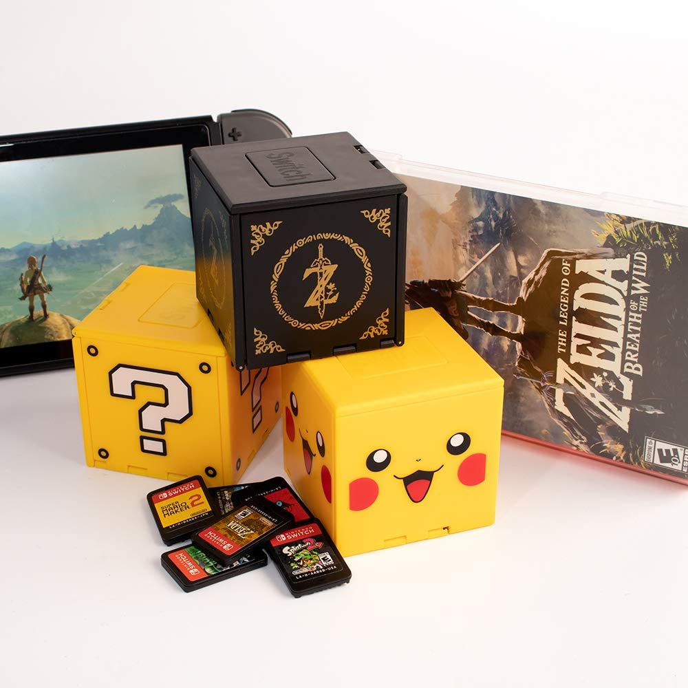 Game Card Holder for Nintendo Switch - 16 Game Card Case Storage Cube, Portable Organizer for Switch Lite - Flex Gamingproduct_type
