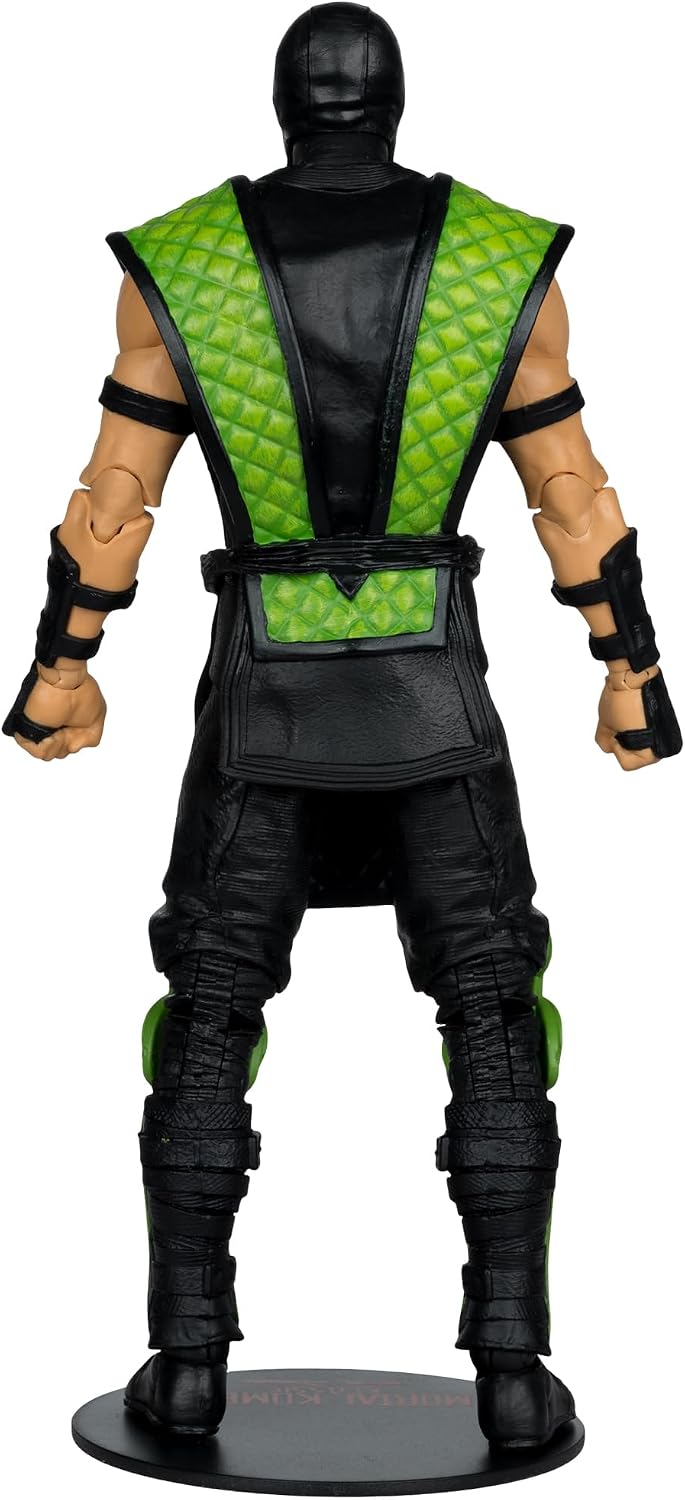 McFarlane Toys - Mortal Kombat Klassic Reptile 7in Action Figure | Mortal Kombat Klassic 7 Inch Action Figure Wave 2 - Reptile