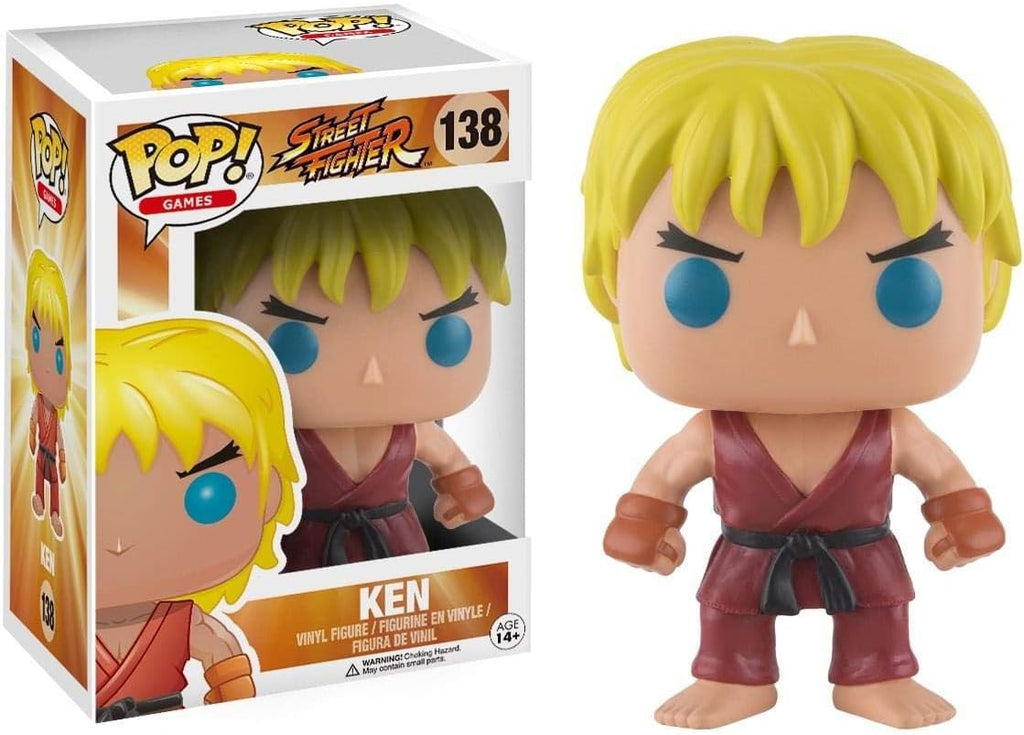 Funko Street Fighter Ken Pop Games Figure