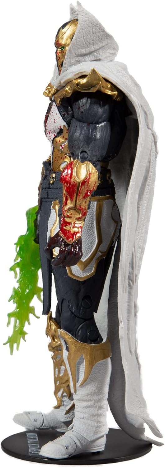 McFarlane Toys Mortal Kombat Malefik Spawn Bloody Disciple 7" Action Figure with Accessories | Mortal Kombat 7 Inch Action Figure Wave 3 - Bloody Malefik Spawn
