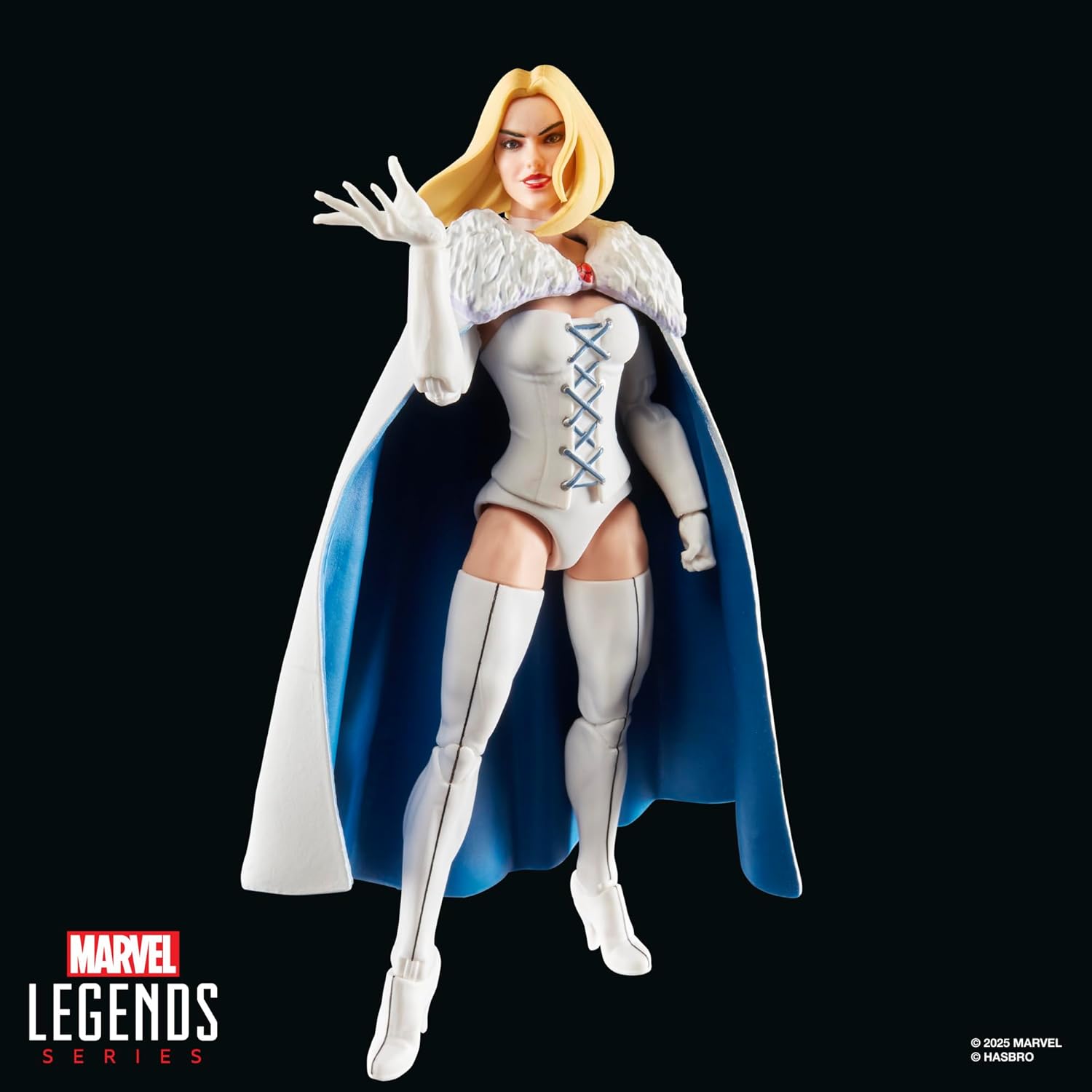 Marvel Legends Series Emma Frost, X-Men '97 Collectible 6-Inch Action Figure Toy | Marvel Legends X-Men '97 6 Inch Action Figure Wave 3 - Emma Frost