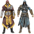 NECA 60817 7-inch Assassins Creed Revelations Action Figure (Pack of 2) | Assassin's Creed Brotherhood & Revelations 6 Inch Figure 2-Pack Exclusive - Florentine Scarlet & Caspian Teal Ezio